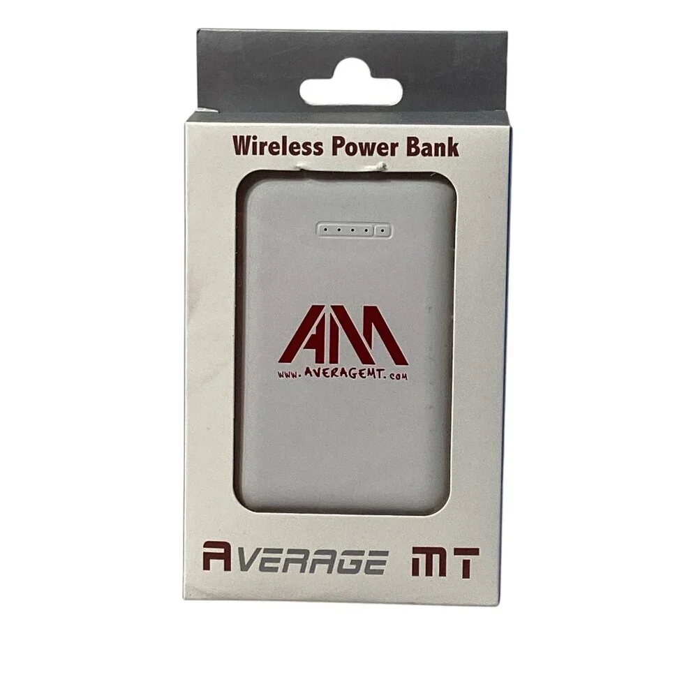 Average Man Tech: Wireless Power Bank, USB-C and USB-A ports